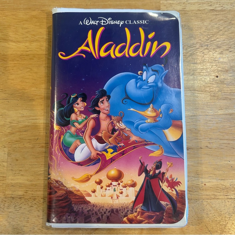 Aladdin‎ (VHS, 1993) Black Diamond Edition The Classics